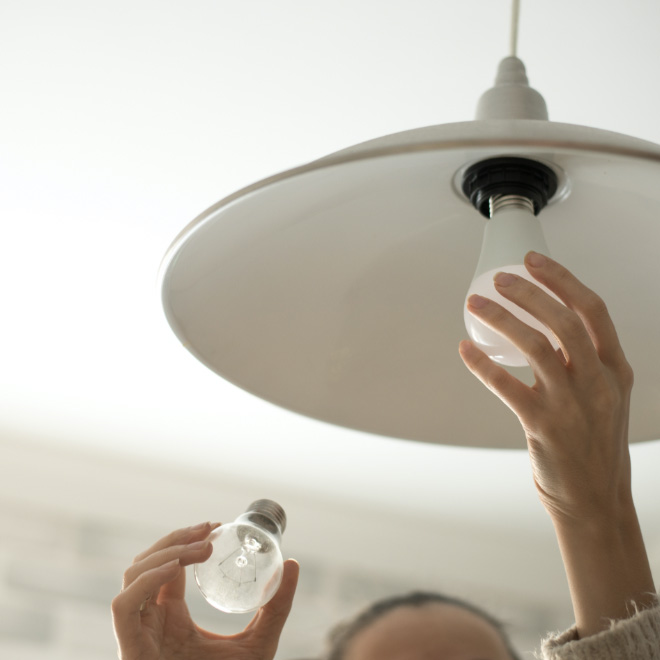 orchard gardens inclusive services maintenace changing light bulb